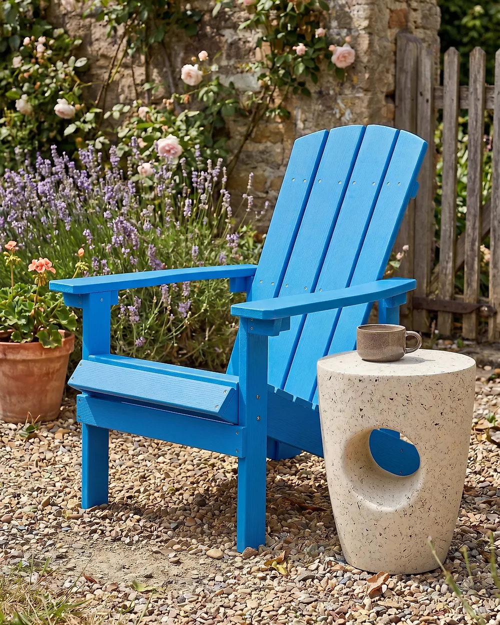 Gartenstuhl ADIRONDACK Blau