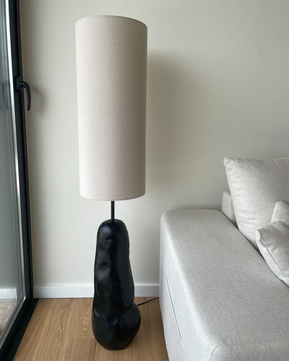 Floor Lamp SELB Ceramic Black_1031337