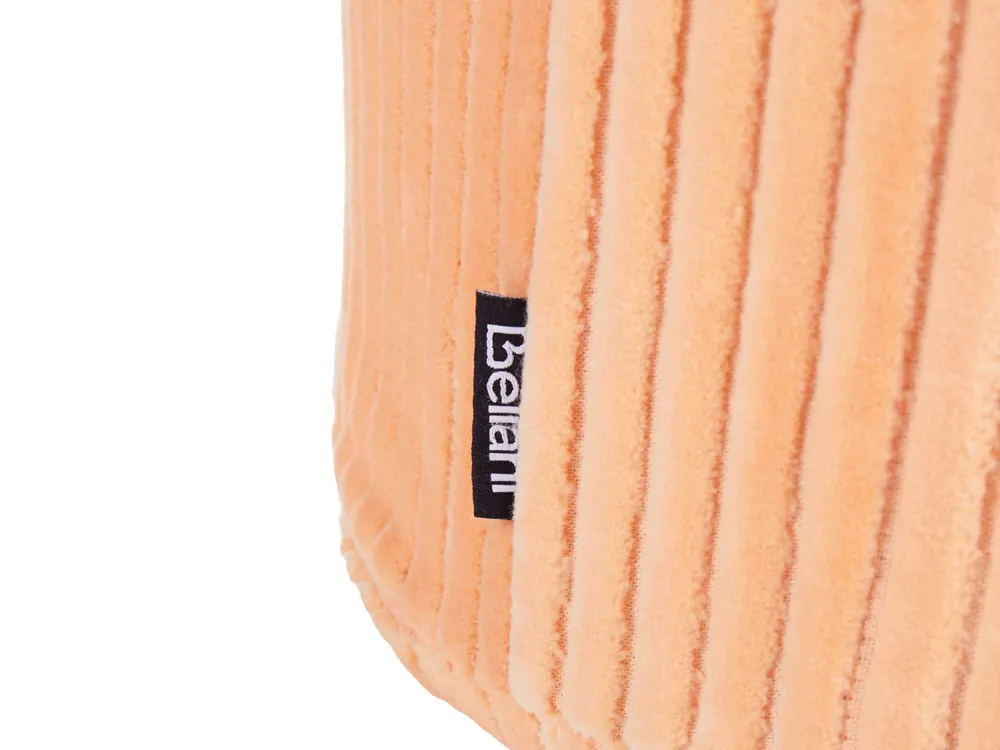 Pouf ZIKRIA Samtstoff Pfirsichrosa_950304