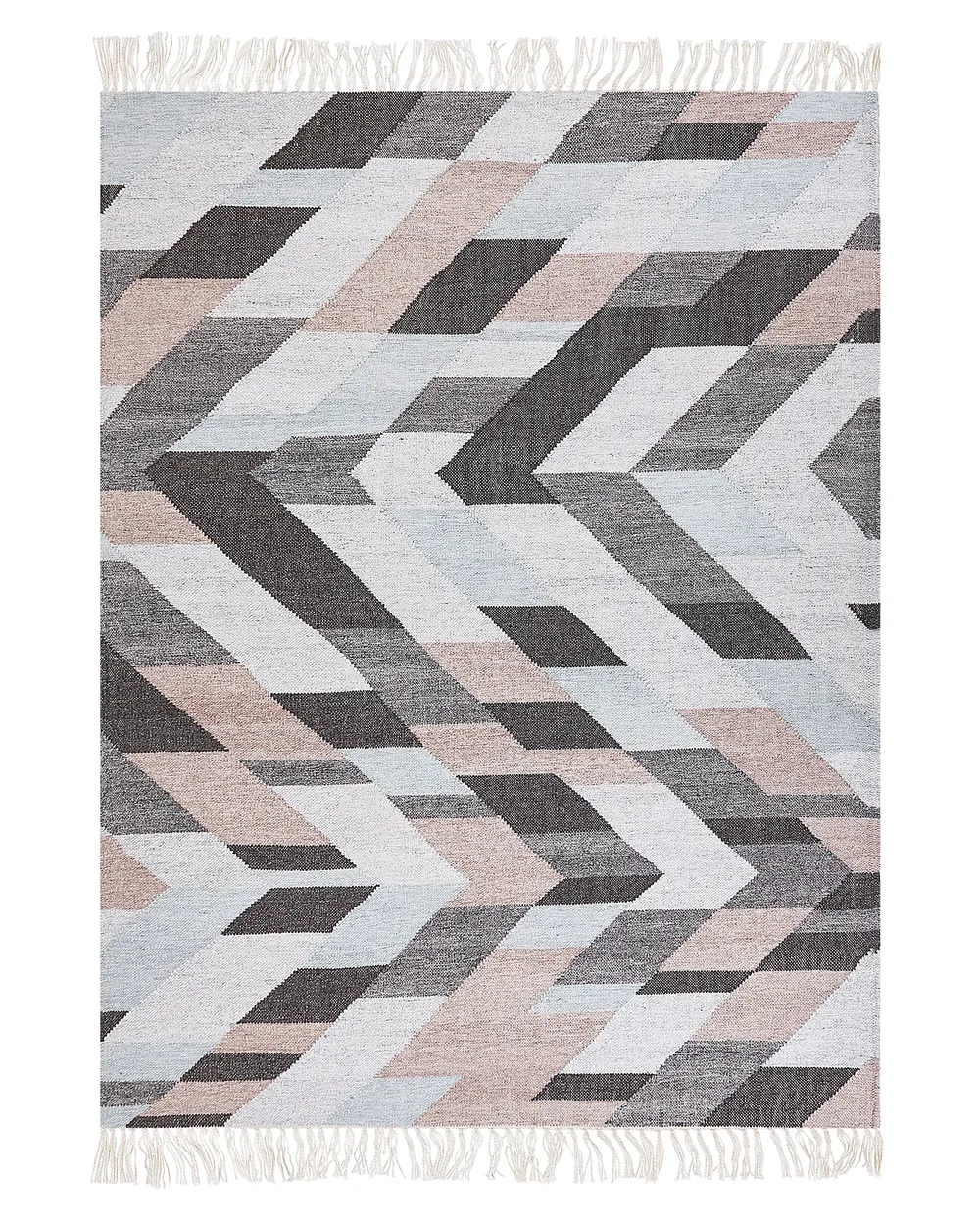Teppich NAKKAS Bunt 140 x 200 cm Jute