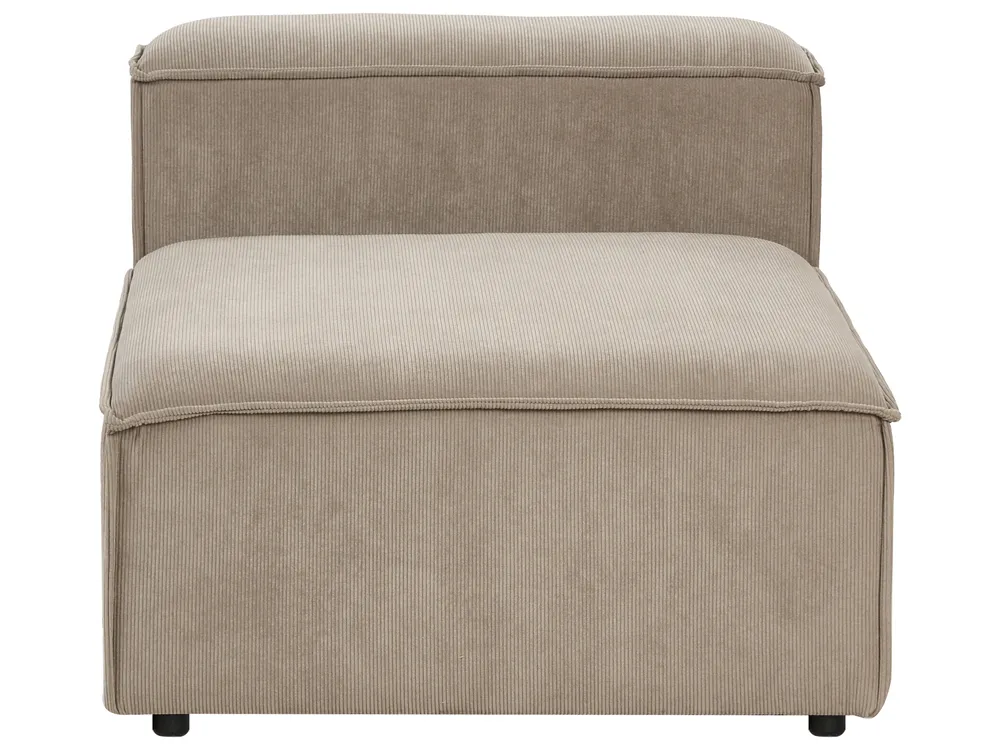 1-Seat Section ARDAL Corduroy Light Brown_940605