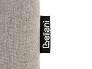 Ottoman Bed LAURESSES Fabric Taupe 120 x 200 cm (EU Small Double)_1153547
