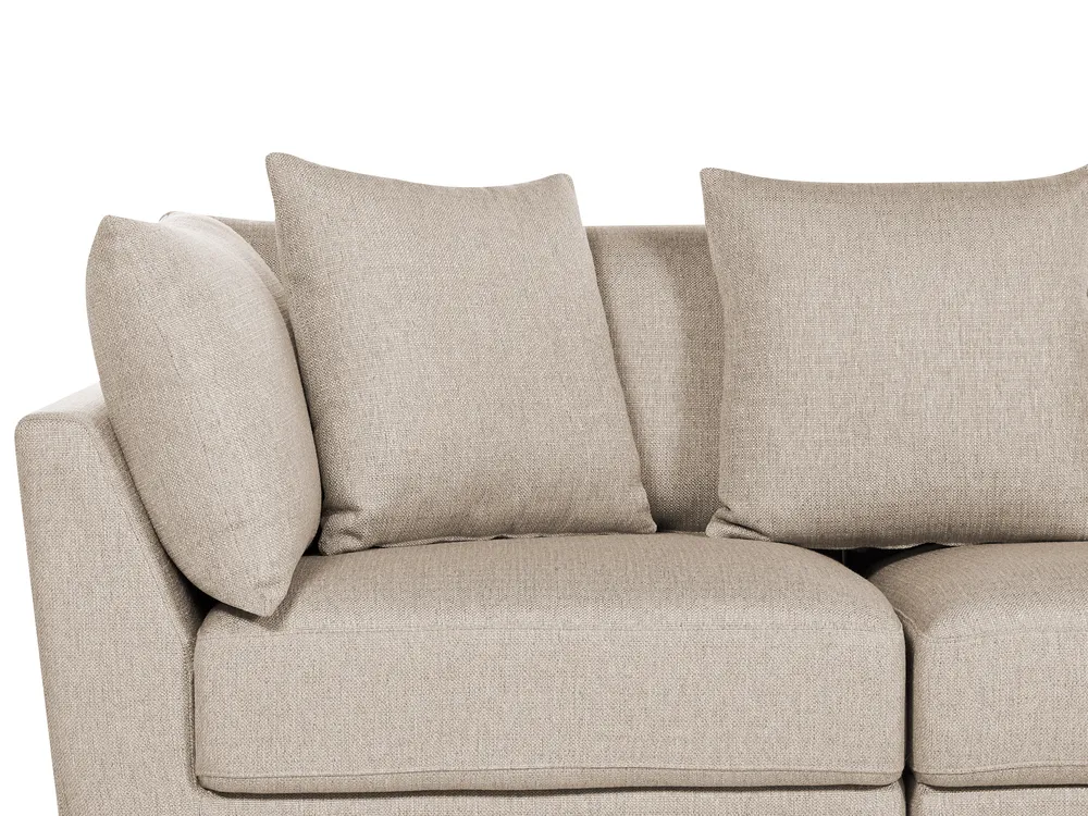 Sofa 3-Sitzer SIGTUNA Stoff Beige_897702