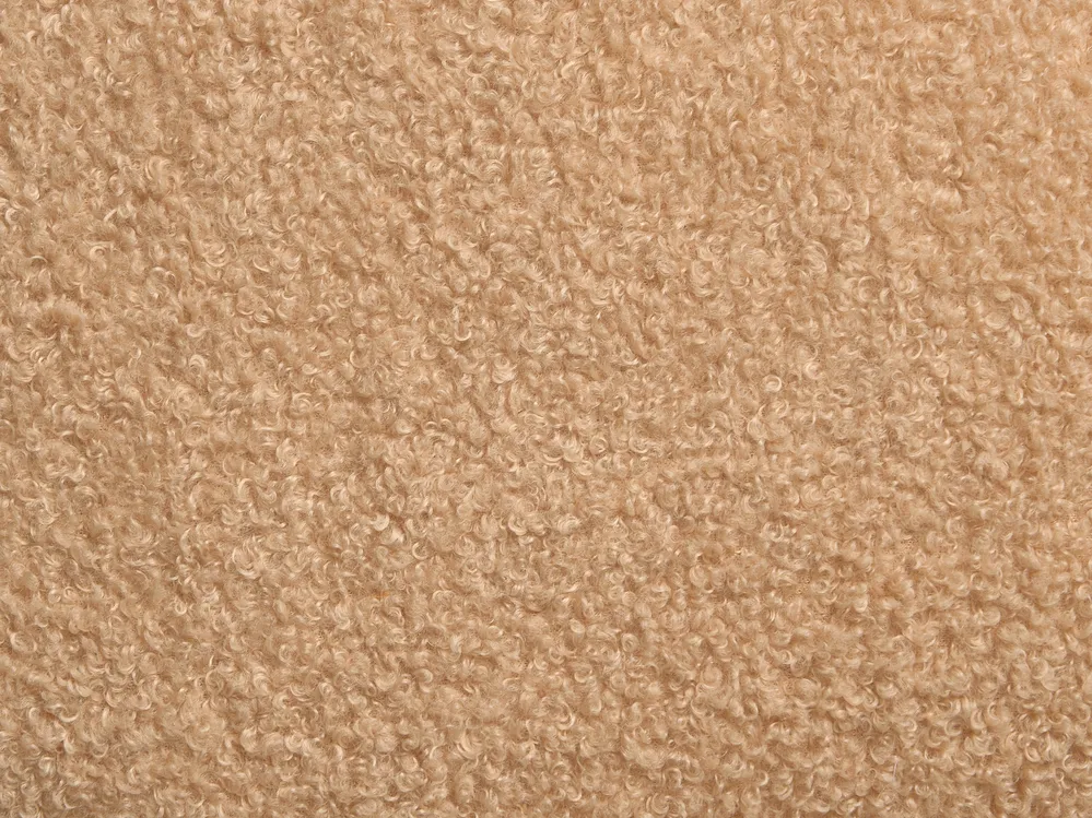 Pouf CALIENTE Bouclé Beige_1069787