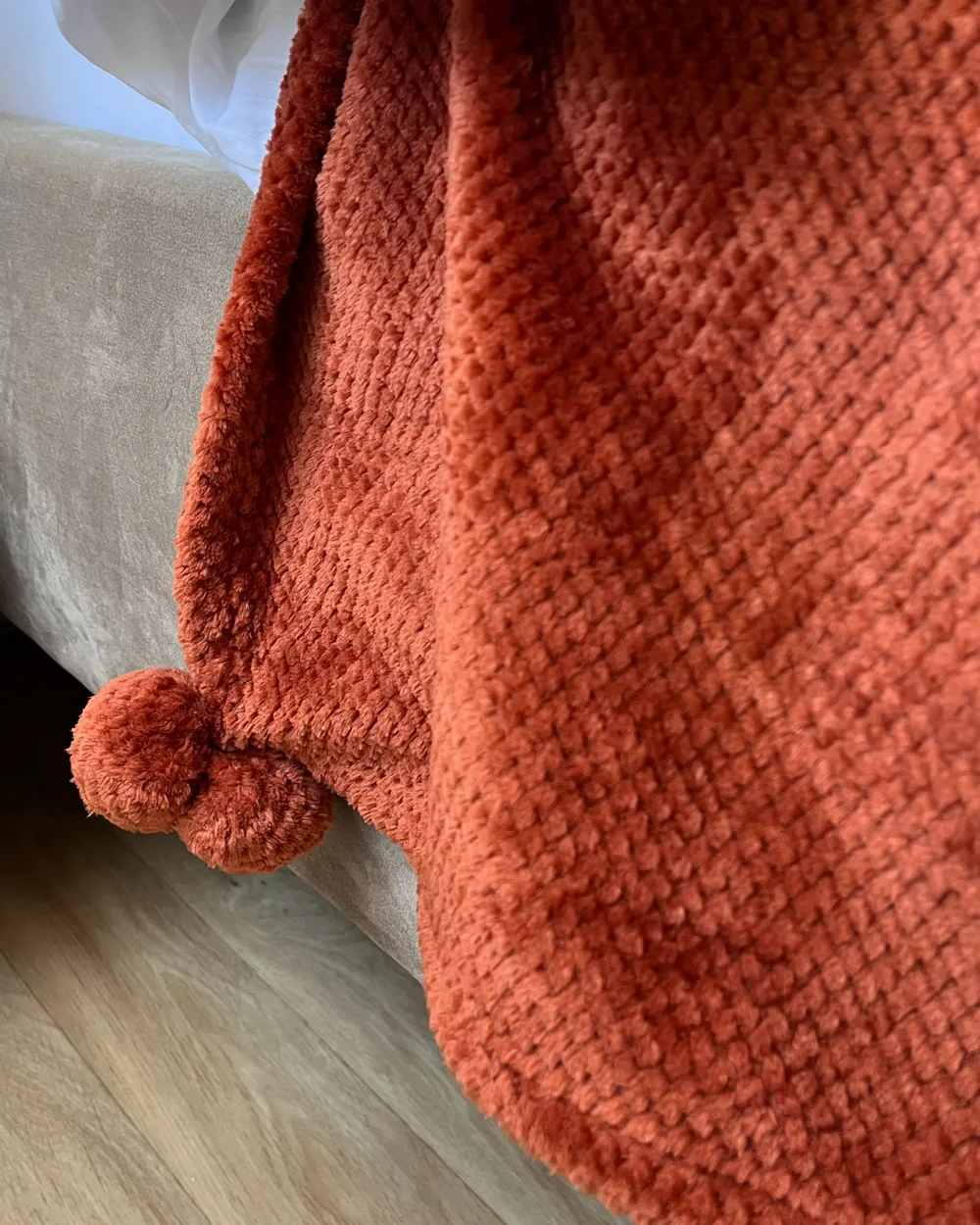 Kuscheldecke SAITLER 200 x 220 cm Goldbraun_979139