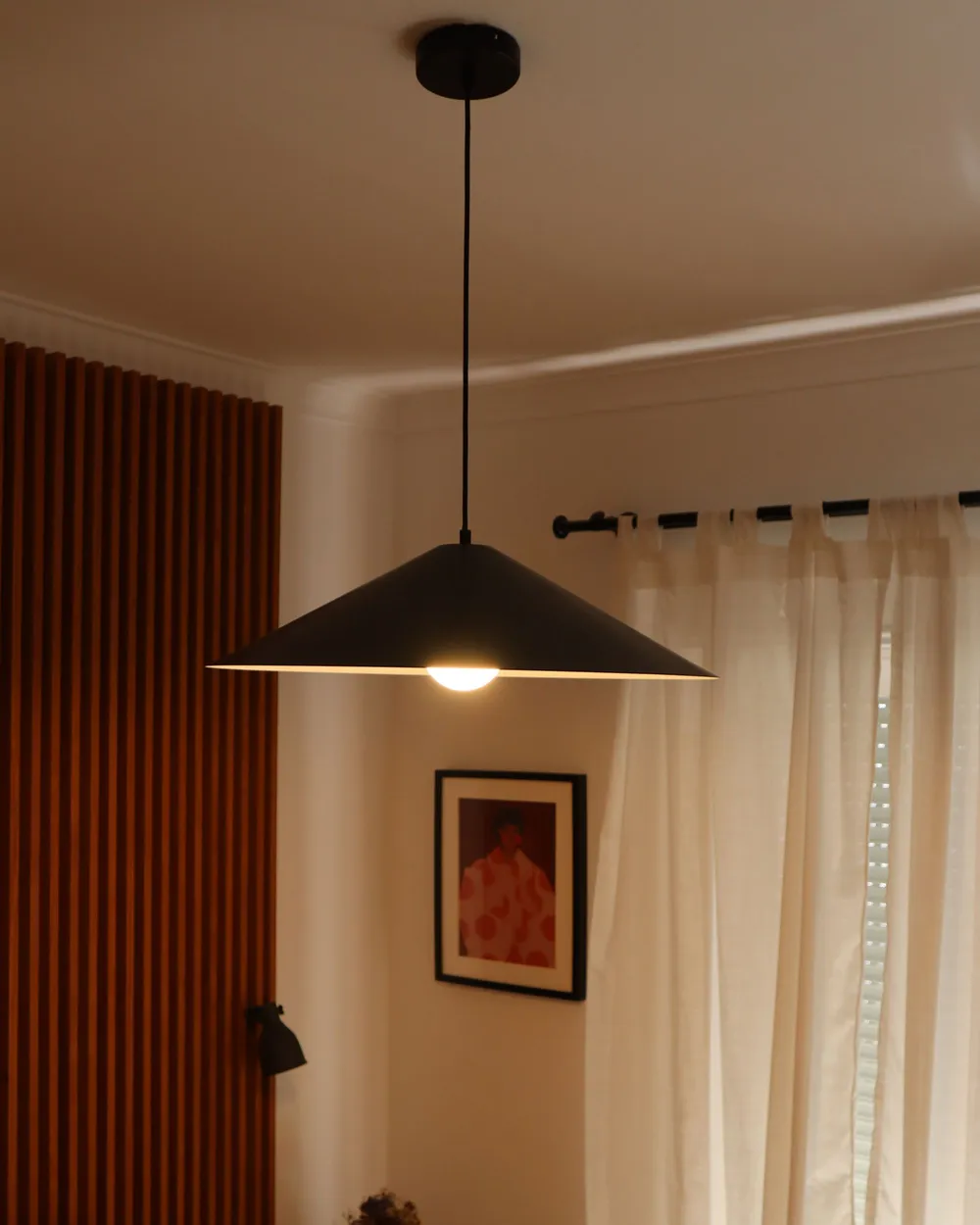 Pendant Lamp RASPACULO Metal Black_1153603