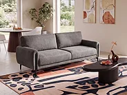 Bank 3-zits SKARO Chenille Taupe_1156587