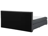 Boxspringbett Stoff ADMIRAL 180 x 200 cm Dunkelgrau_679052