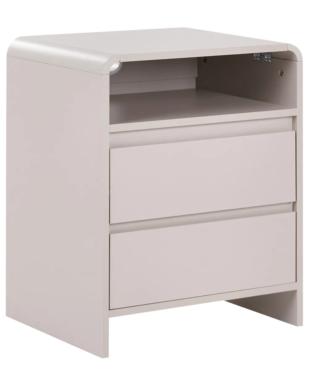 2 Drawer Bedside Table DORRIGO Light Beige_1135004