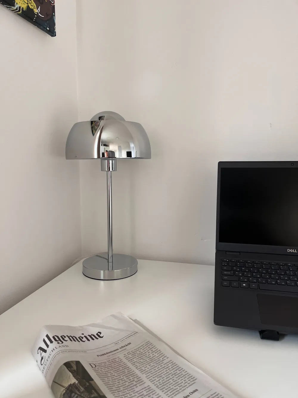 Table Lamp SENETTE Metal Silver_1001399
