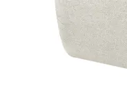 Schlafsofa 2-Sitzer ROROS Kunstleinen Cremeweiß_1038997