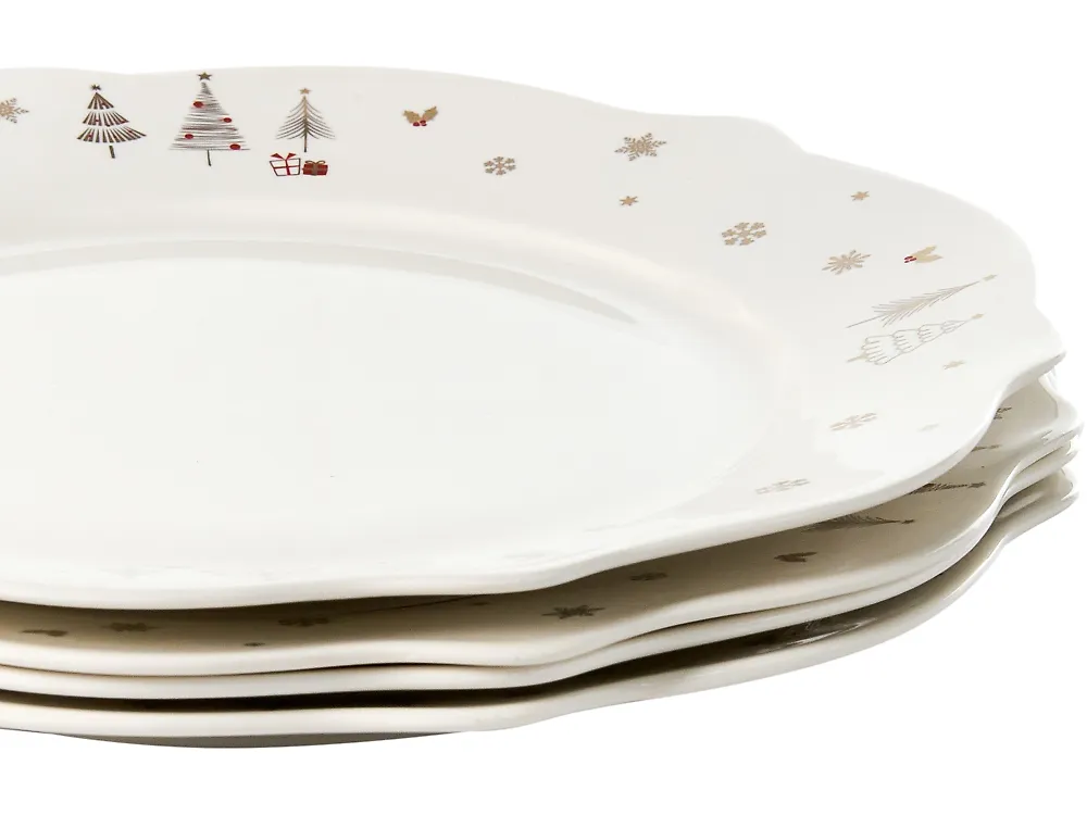 20-Piece Dinnerware Set PERILLA Porcelain White_1192012