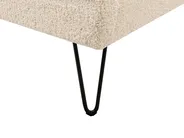 Bett mit Lattenrost Bouclé AMBILLOU 160 x 200 cm Beige_967549