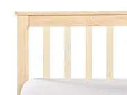 Bett mit Lattenrost Kiefernholz OLENDON 180 x 200 cm Hellbraun_954950