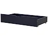 Bettschublade 2er Set Kiefernholz RUMILLY Marineblau
