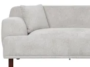 Ecksofa 3-Sitzer HOLT mit Ottomane Stoff Hellgrau linksseitig_960560