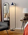 Stehlampe RIMAVA verstellbar Metall Blau