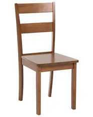 Esszimmerstuhl 2er Set GEORGIA Holz Braun_1124130