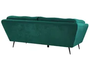Sofa 3-Sitzer LENVIK Samtstoff Smaragdgrün_784784