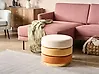 Pouf LOUIN Samtstoff Orange