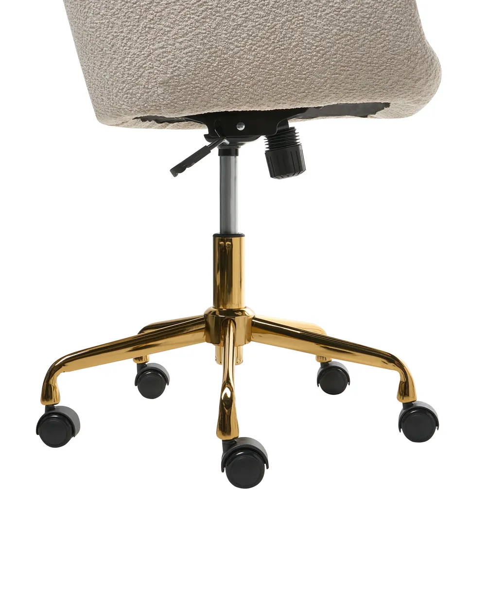 Desk Chair PALMDALE Boucle Light Beige_1010229