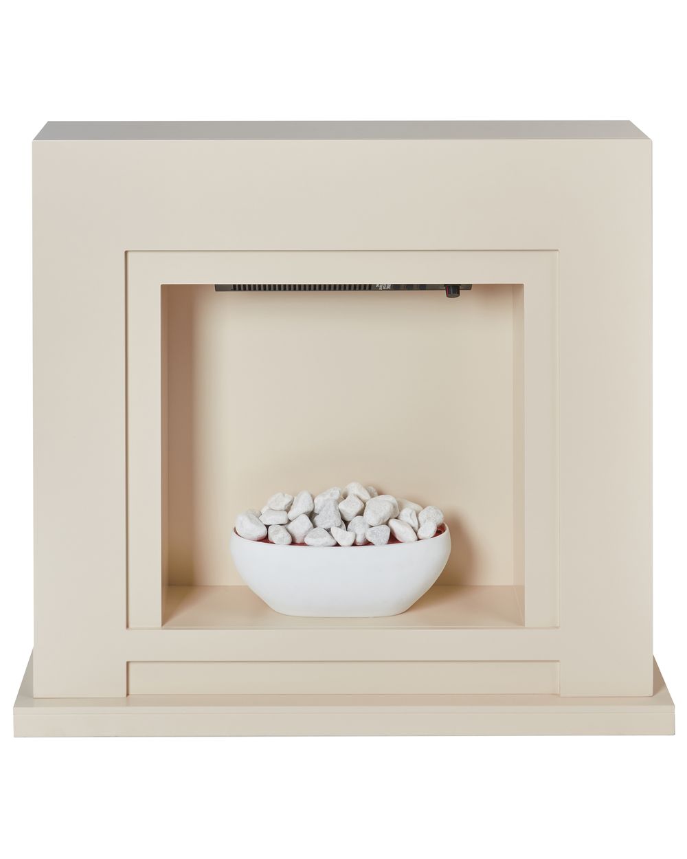 Elektrische haard met verwarmingsfunctie SAHARA Beige
