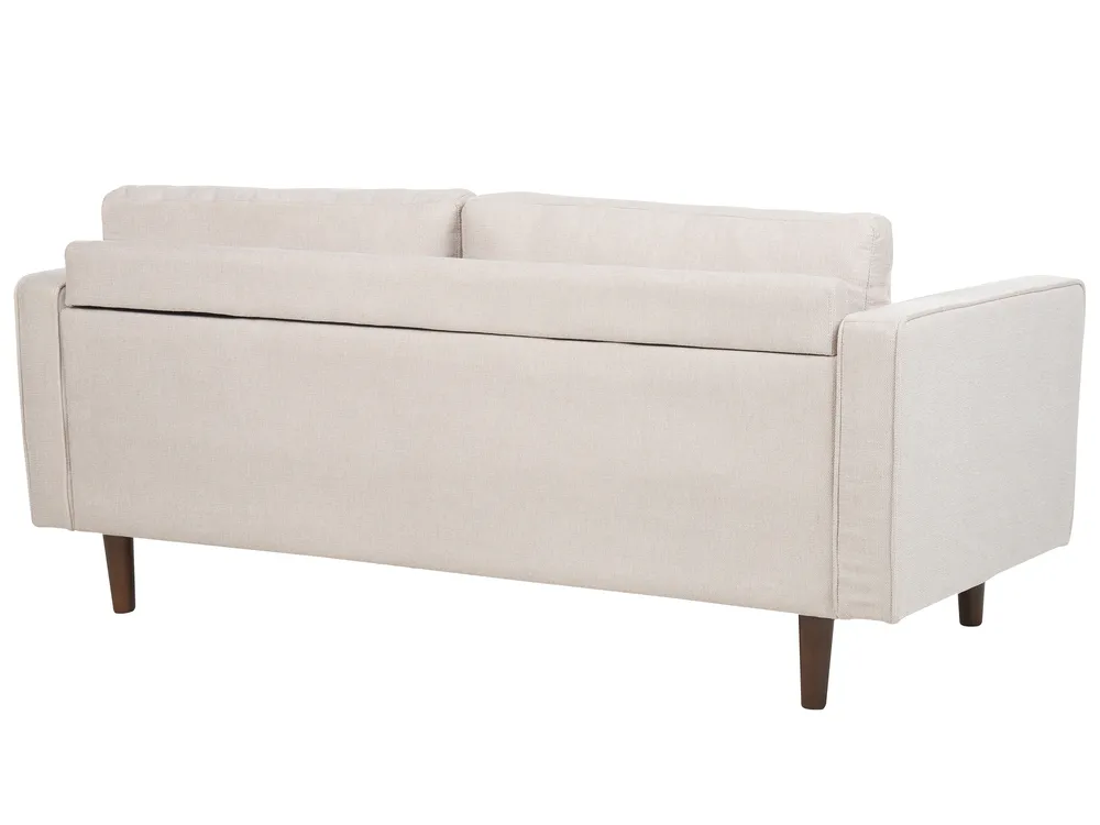 Sofa Set 4-Sitzer NURMO Stoff Hellbeige_896176