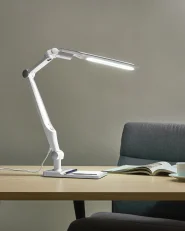 LED Desk Lamp PEGASI with Dimmer Silver_1018366