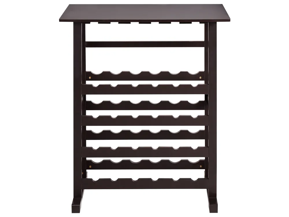 Wine Rack ROWLEY Dark Brown_963054