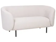 Living Room Set 3 Seater LOEN Fabric Light Beige_867514