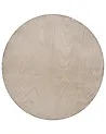 Kunstfellteppich ONTAKE Beige ø 160 cm