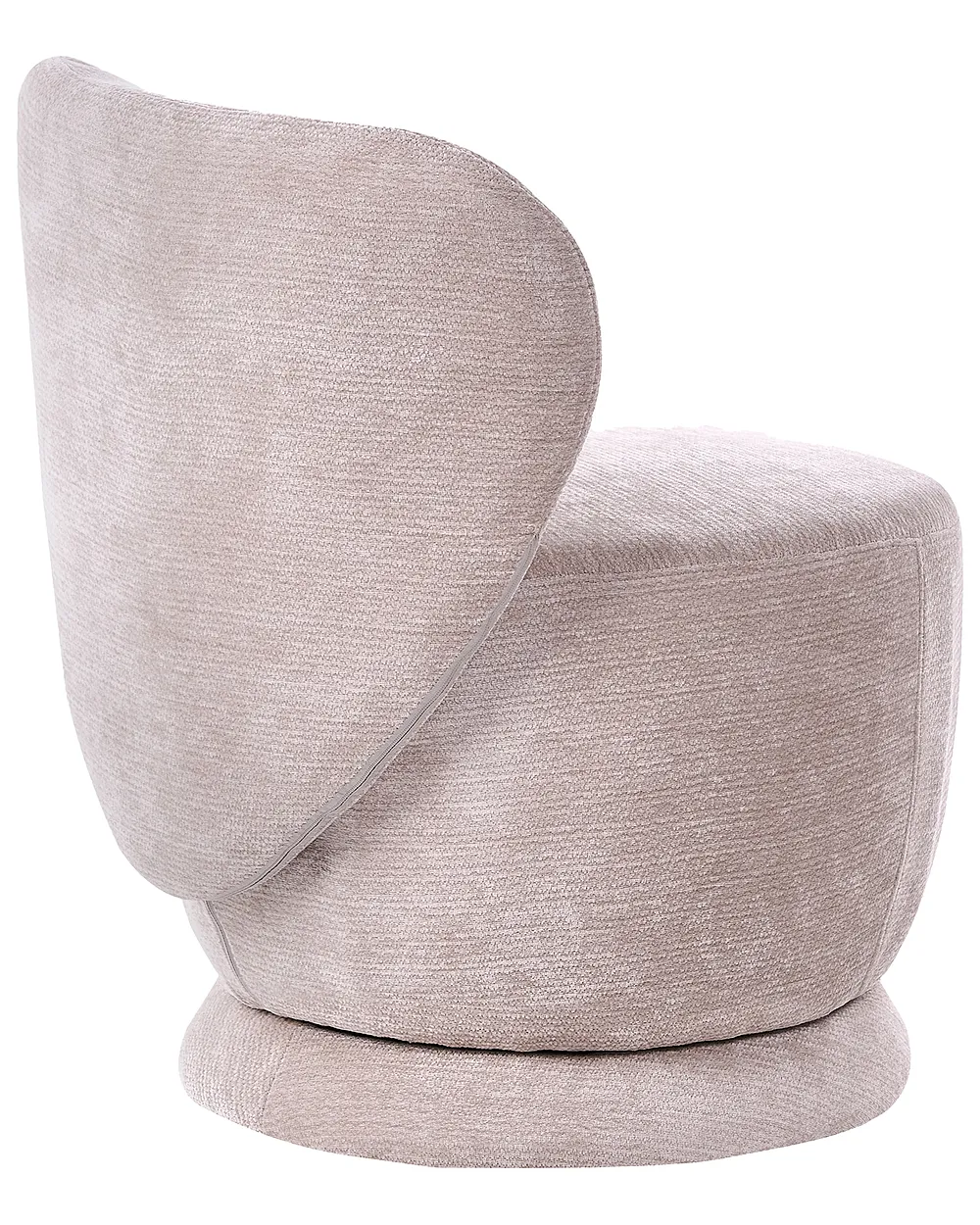 Fauteuil pivotant BLOMMA Tissu chenille_1163669
