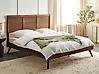 Bett mit Lattenrost ISTRES 180 x 200 cm Dunkle Esche