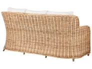 Gartensofa Set 5-Sitzer ALESSANO Rattan Naturfarben_928587