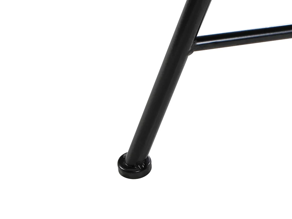 Bistro Set klappbar CORIANO Metall Schwarz_986263