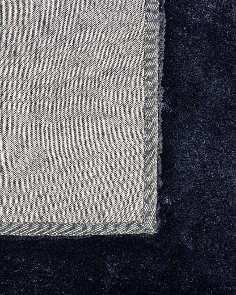 Shaggy Rug EVREN Dark Blue 200 x 200 cm_758777