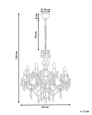 Kronleuchter KALANG L Schwarz_1164411