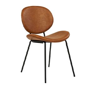 Leren stoelen
