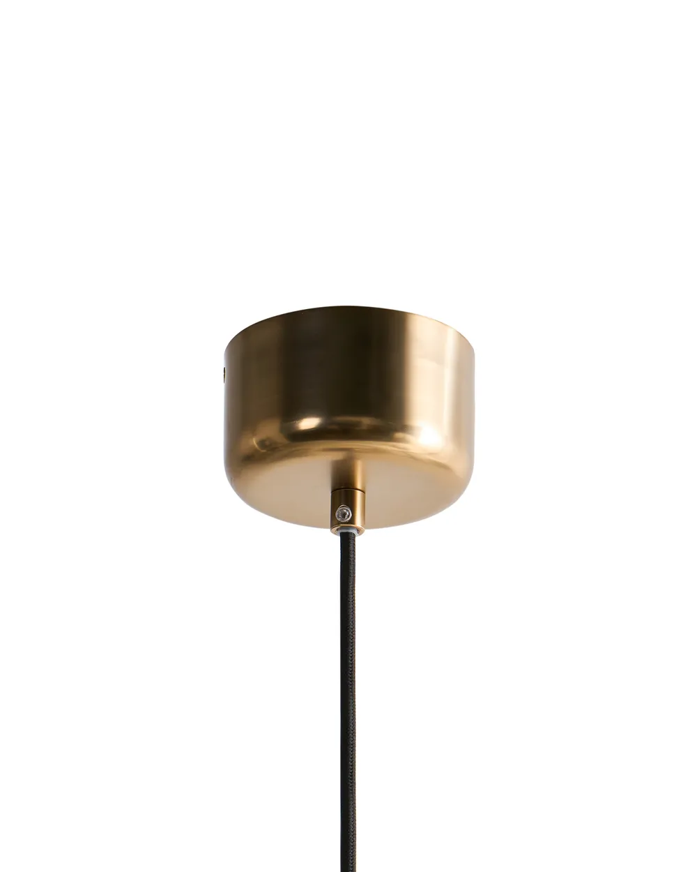 Hängeleuchte LOKY Metall Messing / Beige_1024706