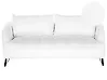 Sofa 3-Sitzer HOBRO Bouclé Weiß