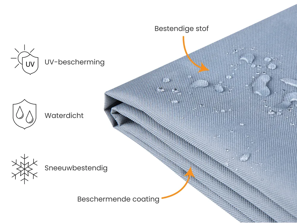 Regenhoes CHUVA 120 cm 90 cm 65 cm Grijs_929762