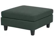 Modular Corner Sofa 4 Seater UNSTAD with Ottoman Fabric Dark Green Right Hand_925466