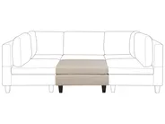 Ottoman FEVIK Fabric Beige_762206