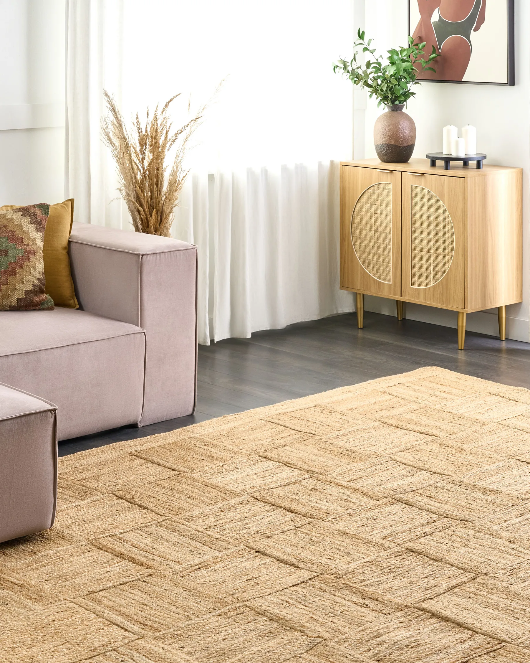 Teppich ESENTEPE Beige 300 x 400 cm Jute_885060