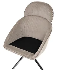Drehsessel STORVORDE Cord Taupe_1165221