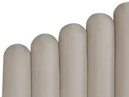 Krevet s prostorom za pohranu VINCENNES Samet Sivo-bež 140 x 200 cm_837304