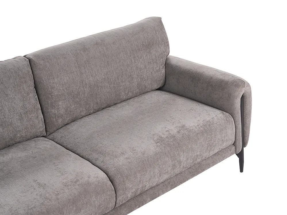 Bank 3-zits SKARO Chenille Taupe_1156592