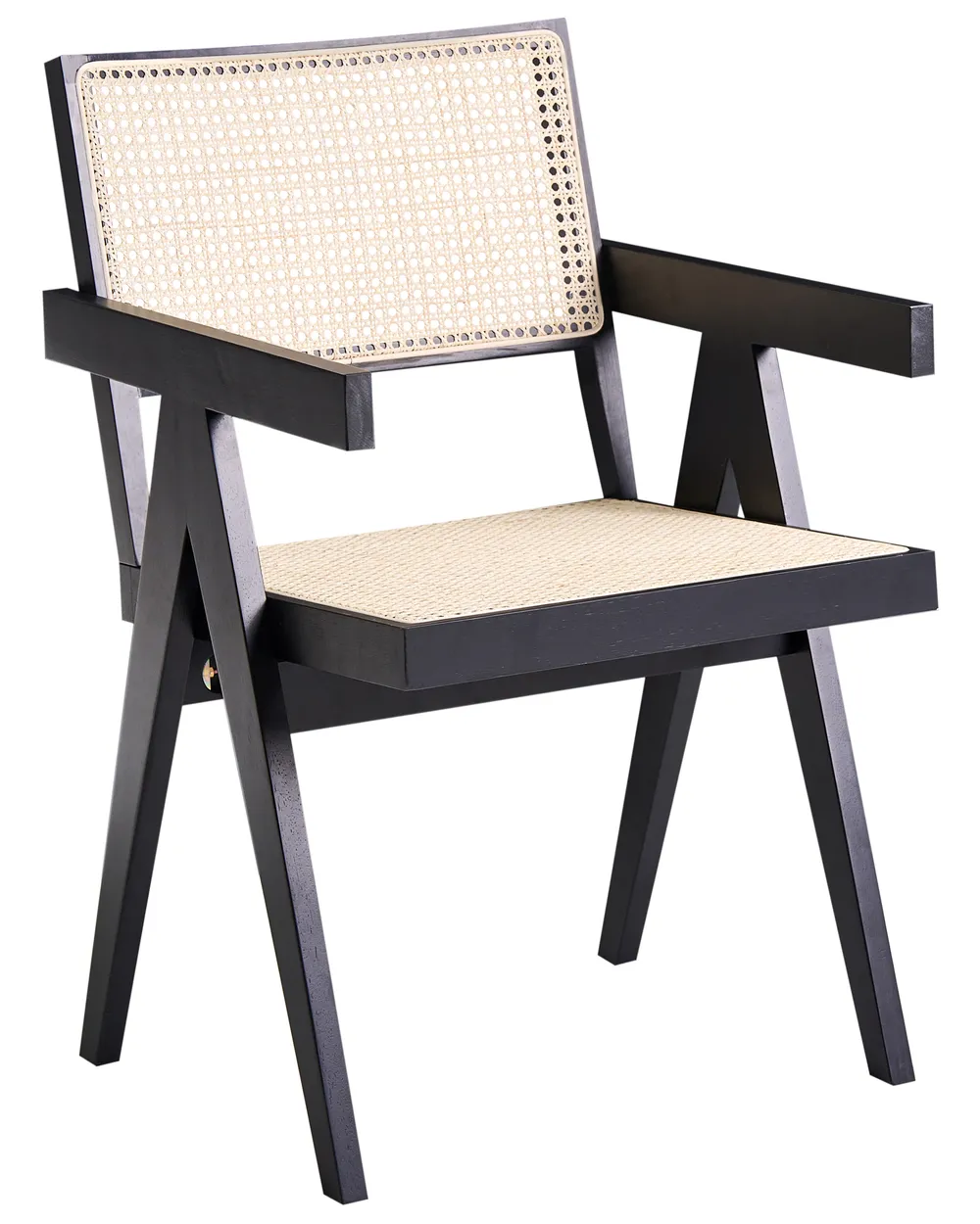 Esszimmerstuhl WESTBROOK Holz Schwarz