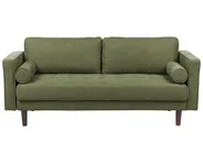 Sofa Set 4-Sitzer NURMO Stoff Dunkelgrün_896039