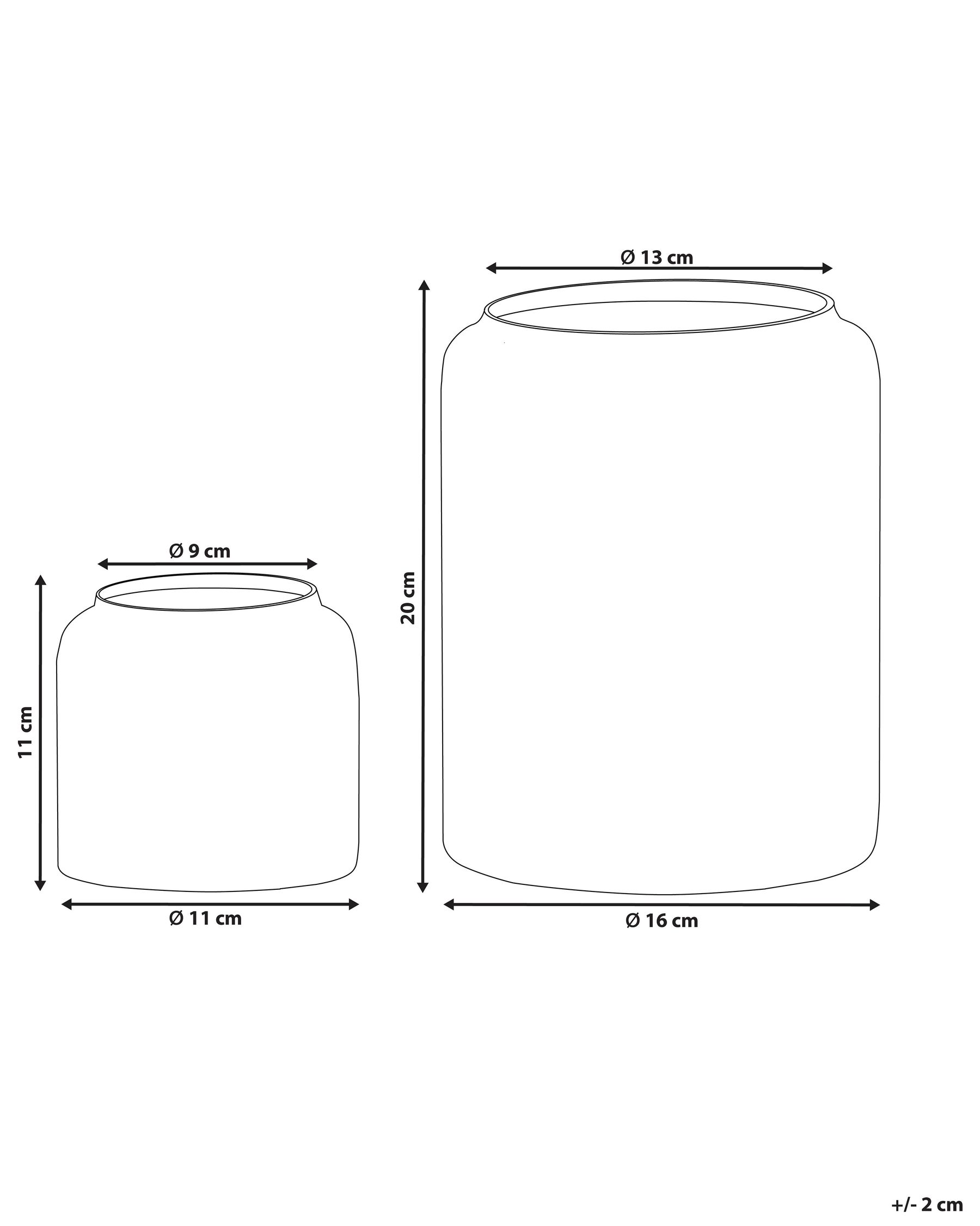 Dekovase RASAM 20/11 cm Glas Pastellrosa_823707